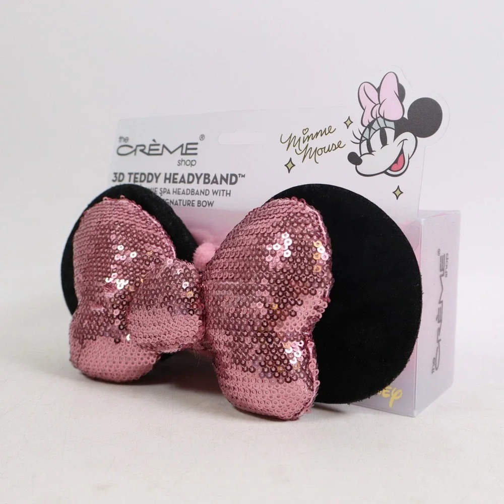 The Creme Shop x Disney 3D Teddy Headyband Sequin Plushie in 